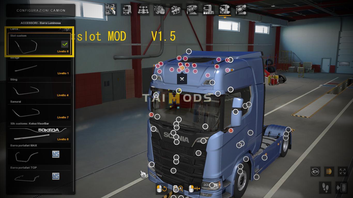 ETS2 - Roof Slot Next Gen V1.0 (1.39.x)