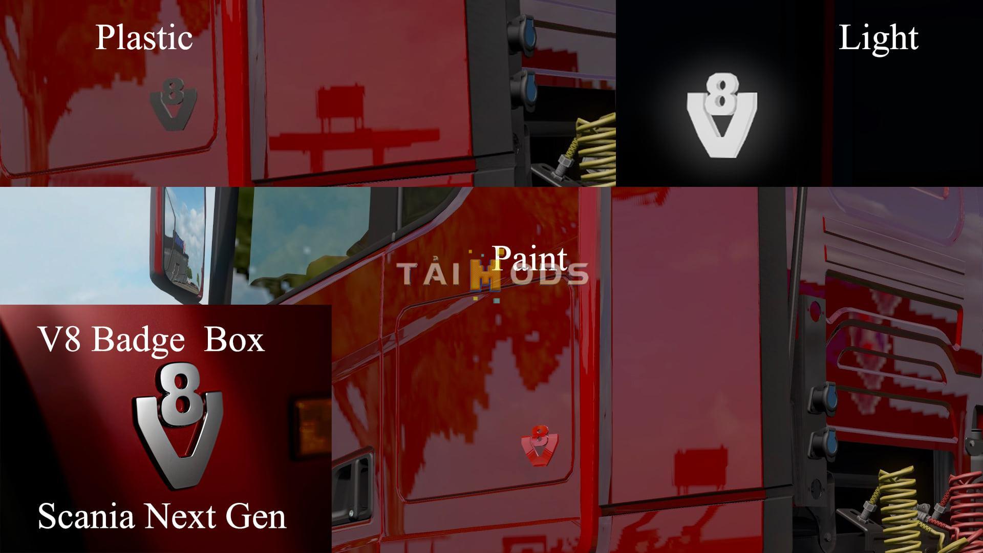 MOD ETS2 – Phụ Tùng ETS2 - Scania Next Gen Accessories Pack V1.5 (1.38.x)