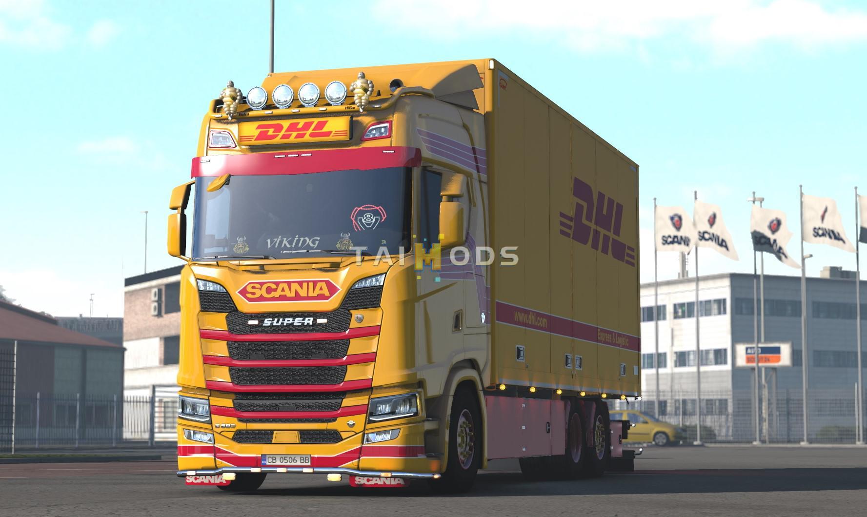 ETS2 - SMG Sticker Edit Viking V1.1 (1.38.x)