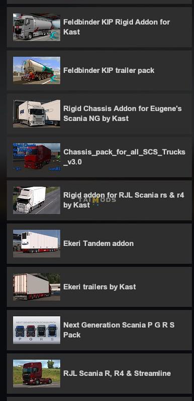 MOD ETS2 – Phụ Tùng ETS2 - Feldbinder Kip Rigid Addon for Tandem Addon V1.3 (1.38.x)