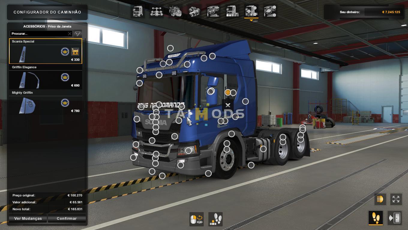 MOD ETS2 – Phụ Tùng ETS2 - Addons Brazilian Parts Scania Next Gen 1.38.x (1.38.x)