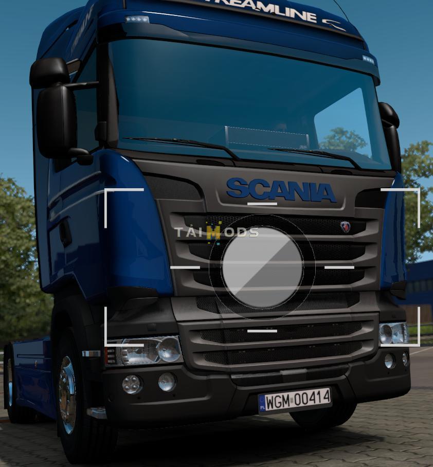 MOD ETS2 – Phụ Tùng ETS2 - Scania RJL License Plate V2.0 (1.37.x)