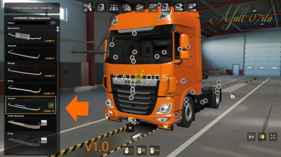 MOD ETS2 – Phụ Tùng ETS2 - Daf XF 106 Slot V1.0 (1.38.x)