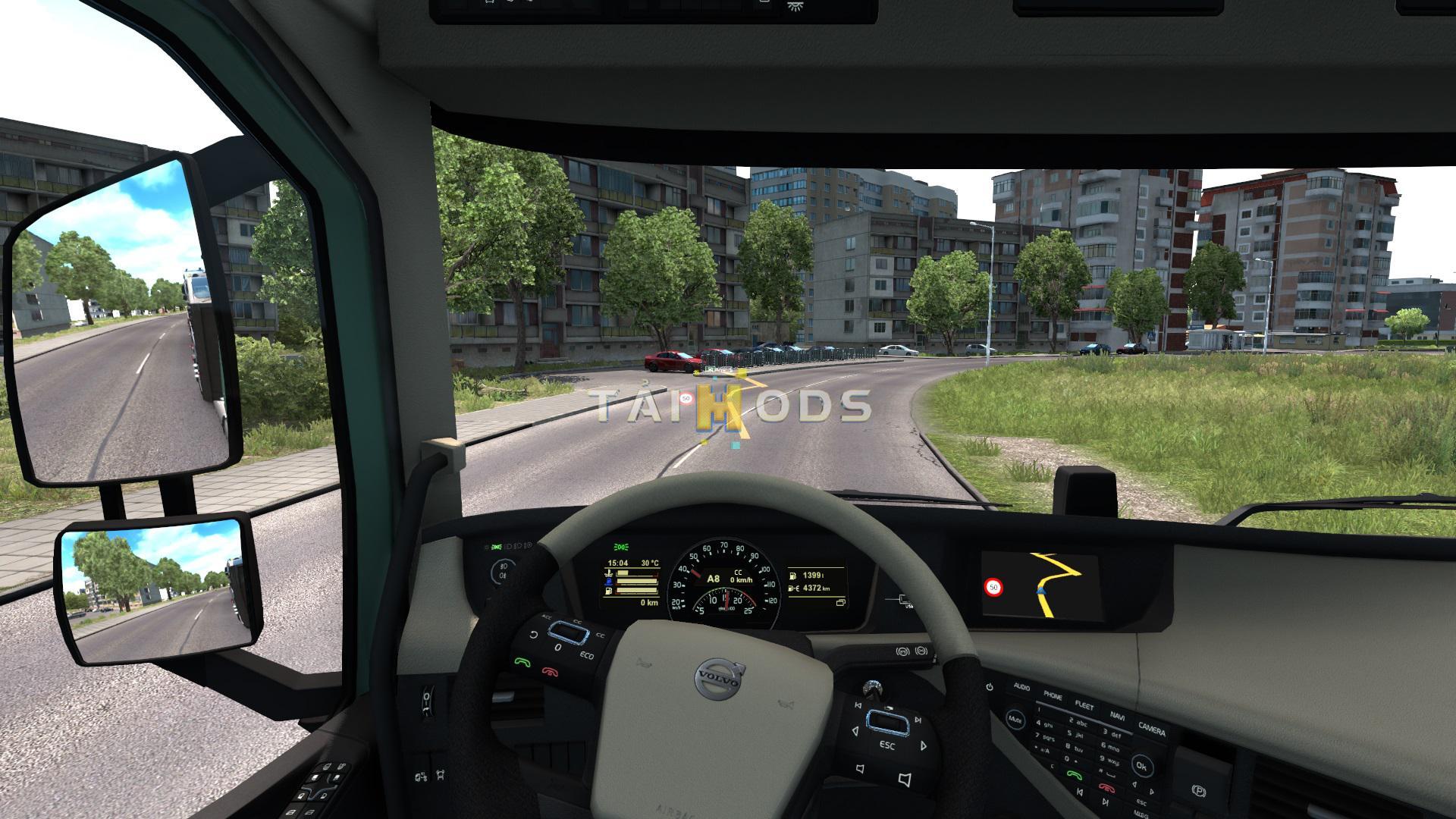 MOD ETS2 – Phụ Tùng ETS2 - Heads Up Display V1.0 (1.38.x)