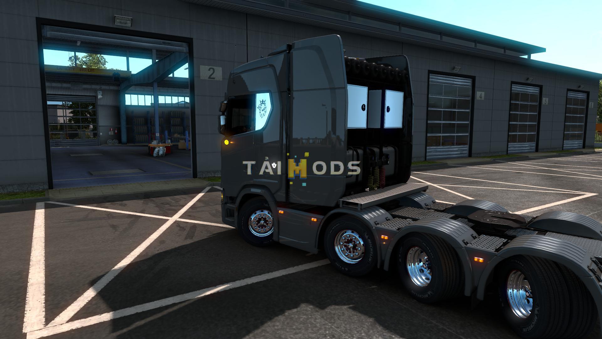 MOD ETS2 – Phụ Tùng ETS2 - OLSF AWD/S Chassis Pack 9 (1.38.x)