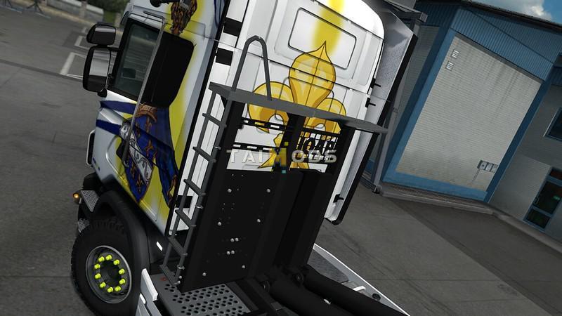 ETS2 - Teklic Base Chassis / Joab Abroll DLC Beta (1.38.x)