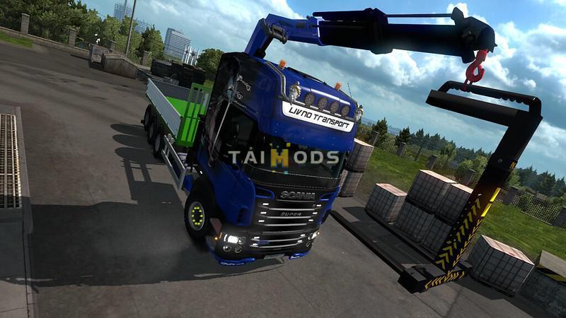 MOD ETS2 – Phụ Tùng ETS2 - Teklic Base Chassis / Joab Abroll DLC Beta (1.38.x)