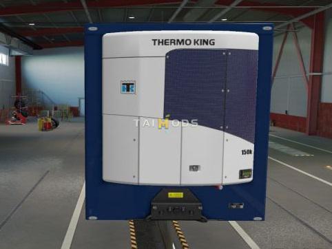 MOD ETS2 – Phụ Tùng ETS2 - Thermo King Modified Cooler for SCS Owned Reefer Trailer V1 (1.38.x)