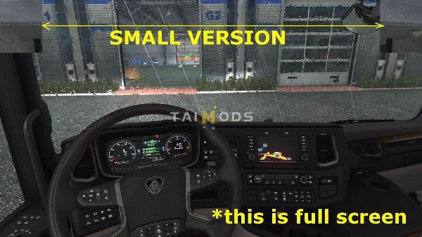 MOD ETS2 – Phụ Tùng ETS2 - Virtual Mirrors 1.38.x (1.38.x)