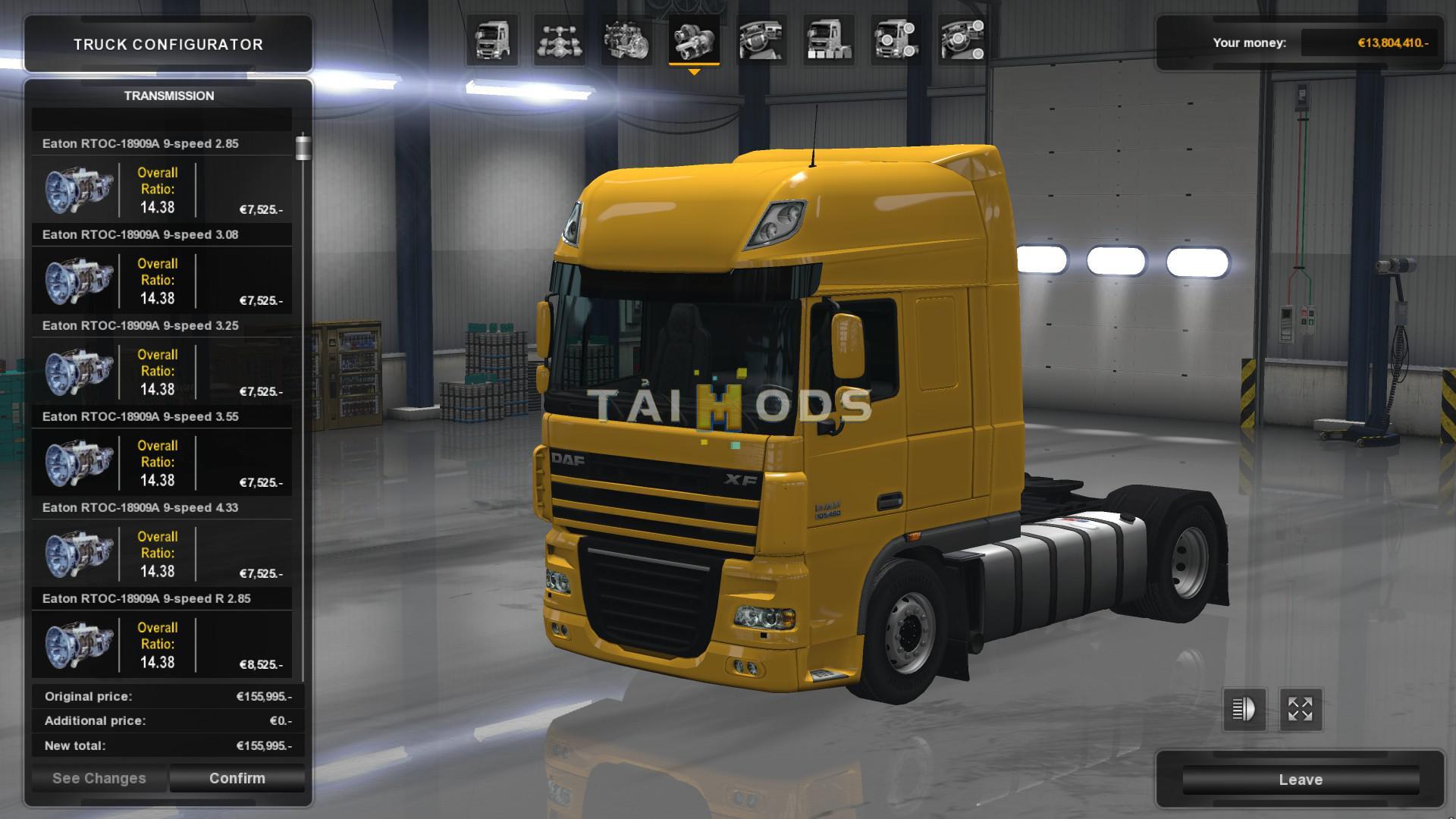 MOD ETS2 – Phụ Tùng ETS2 - Real Eaton Fuller Transmissions V20.7.8 (1.37.x)