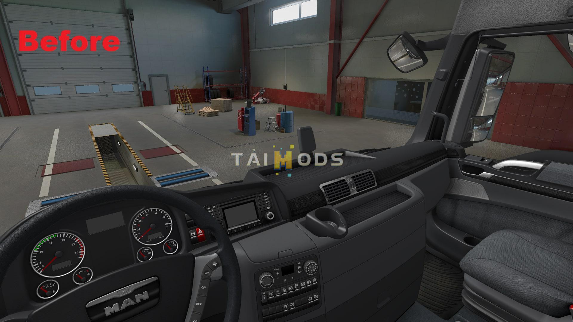 ETS2 - Man Centar Molding Texture Fix (1.37.x)