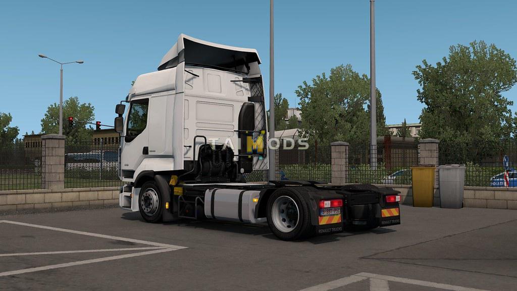 ETS2 - Low Deck Chassis Addons for Schumis Trucks V4.2 (1.37.x)