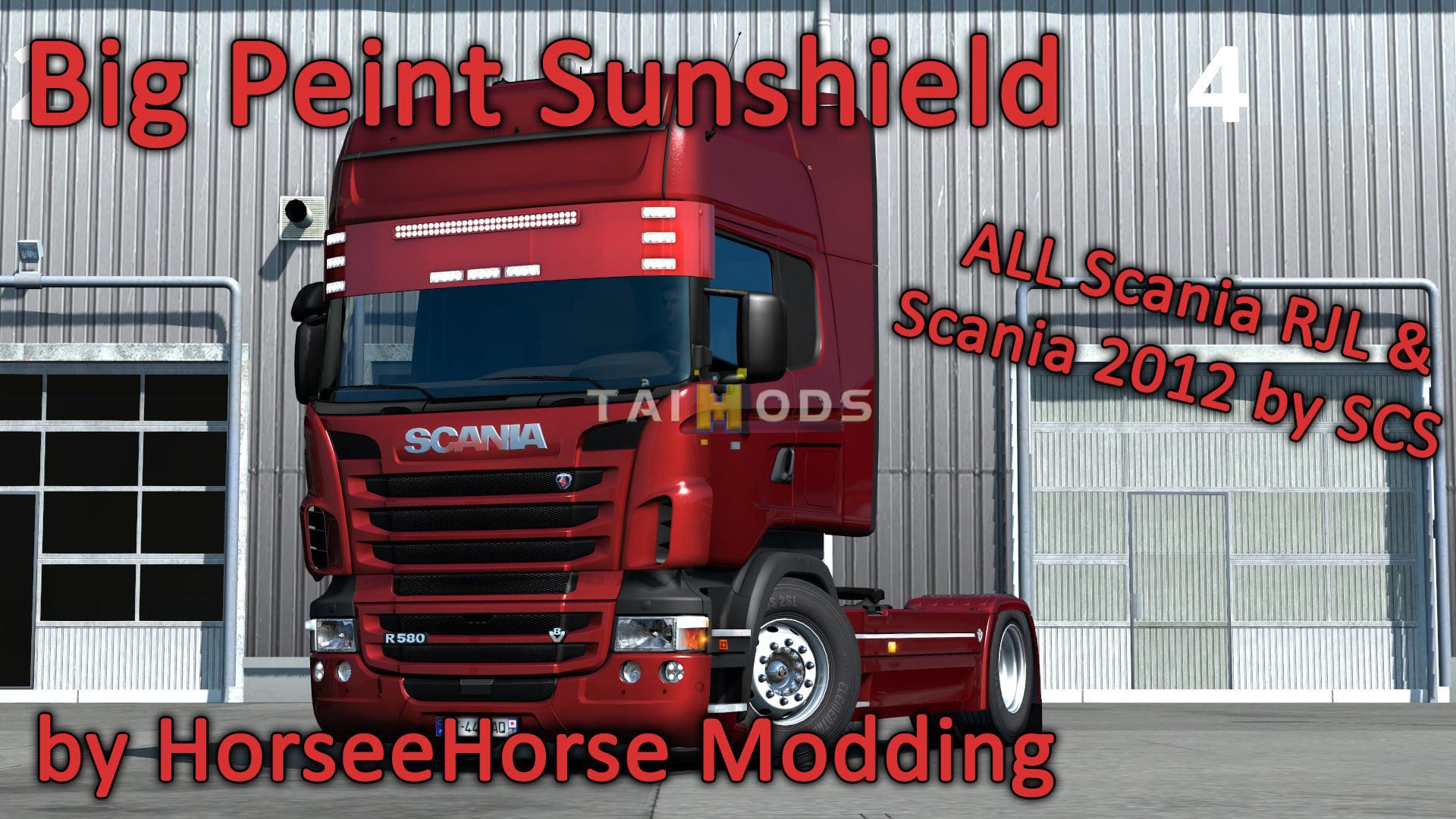 ETS2 - Big Peint Sunshield V1.2 (1.37.x)