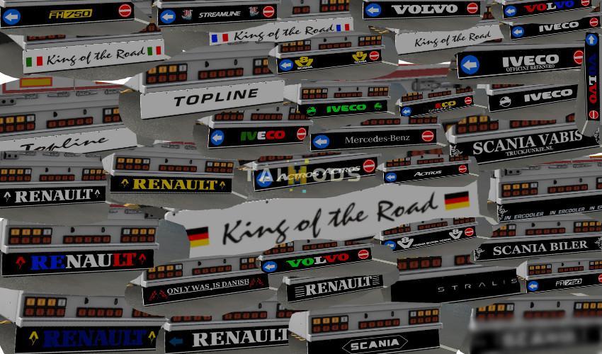 ETS2 - Mudflaps Mega Pack V1.0 (1.37.x)