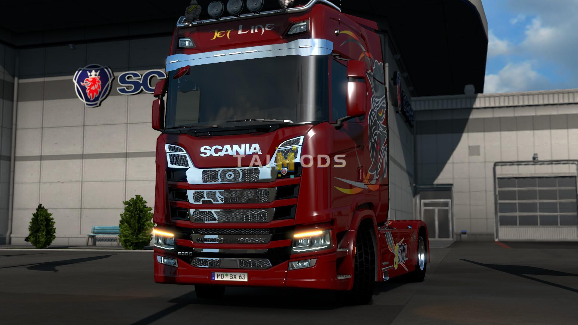 MOD ETS2 – Phụ Tùng ETS2 - Sequential Turn Signal Mod V1.0 (1.37.x)