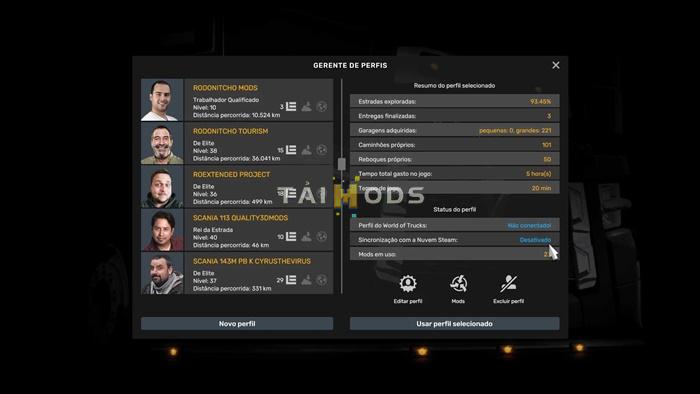 ETS2 - All Profiles V1.0