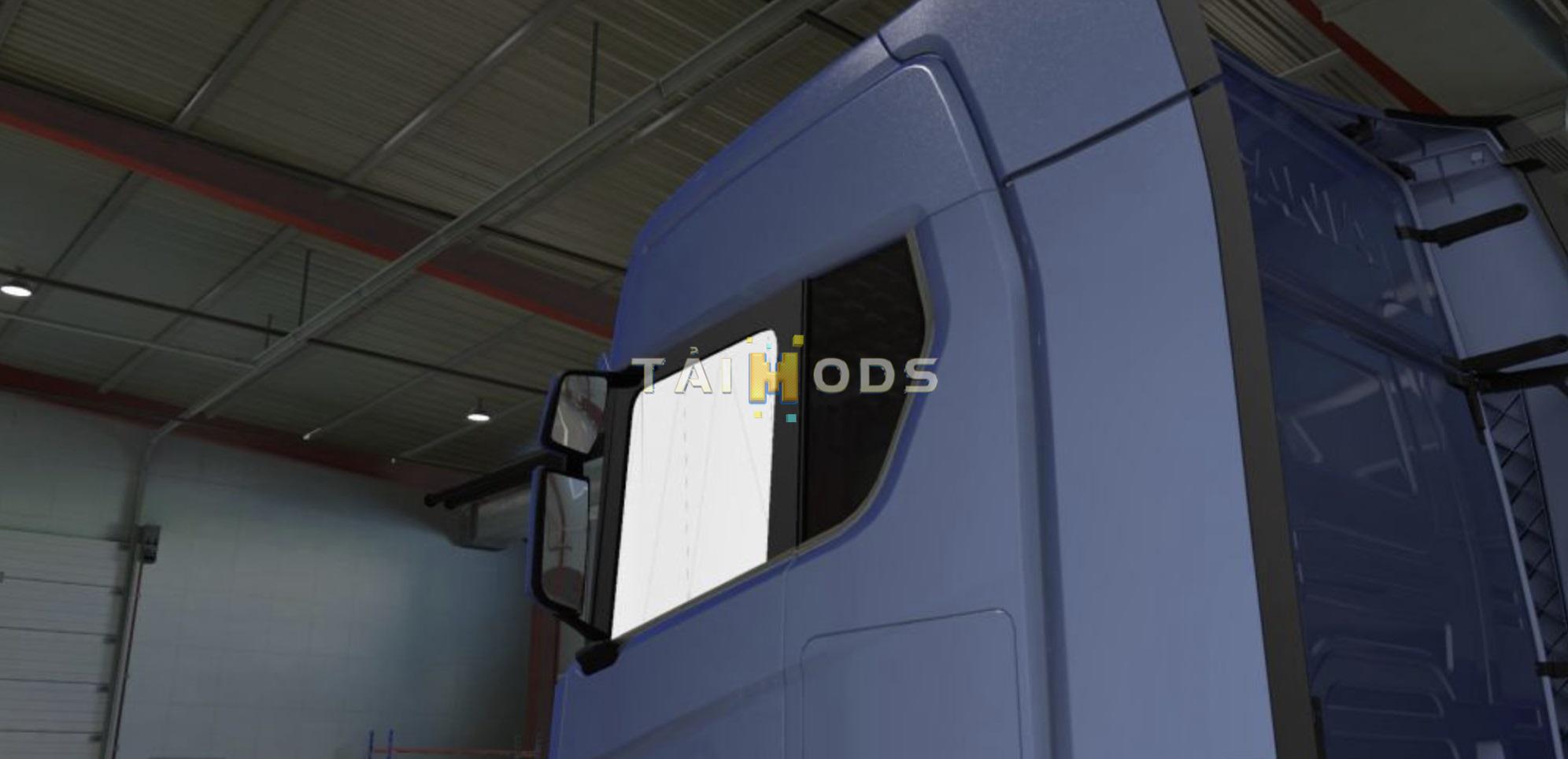 MOD ETS2 – Phụ Tùng ETS2 - Scania S 2016 Glass Stickers V1.0 (1.37.x)