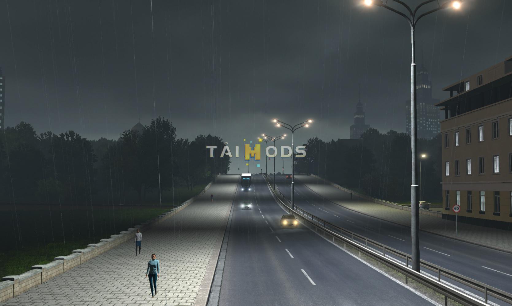 MOD ETS2 – Phụ Tùng ETS2 - Better Flares V3.3 (1.37.x)