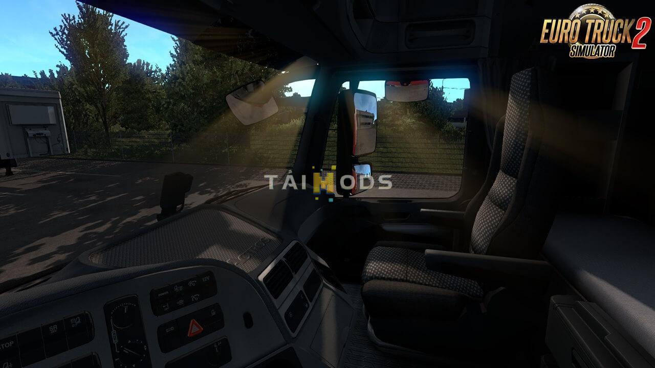 ETS2 - Mercedes New Actros MP3 Mirrors V1.0 (1.36.x)
