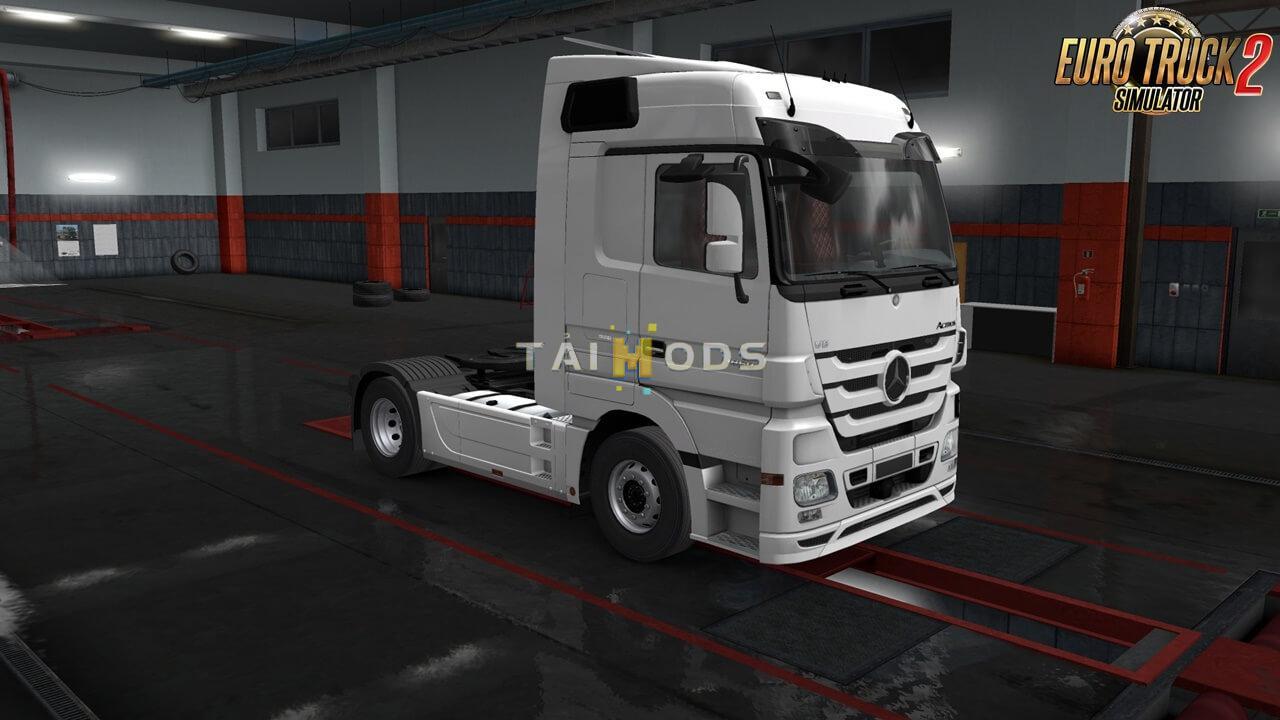 MOD ETS2 – Phụ Tùng ETS2 - Mercedes New Actros MP3 Mirrors V1.0 (1.36.x)