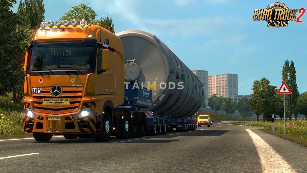 ETS2 - Signs on Your Truck V1.1.2.80 (1.37.x)