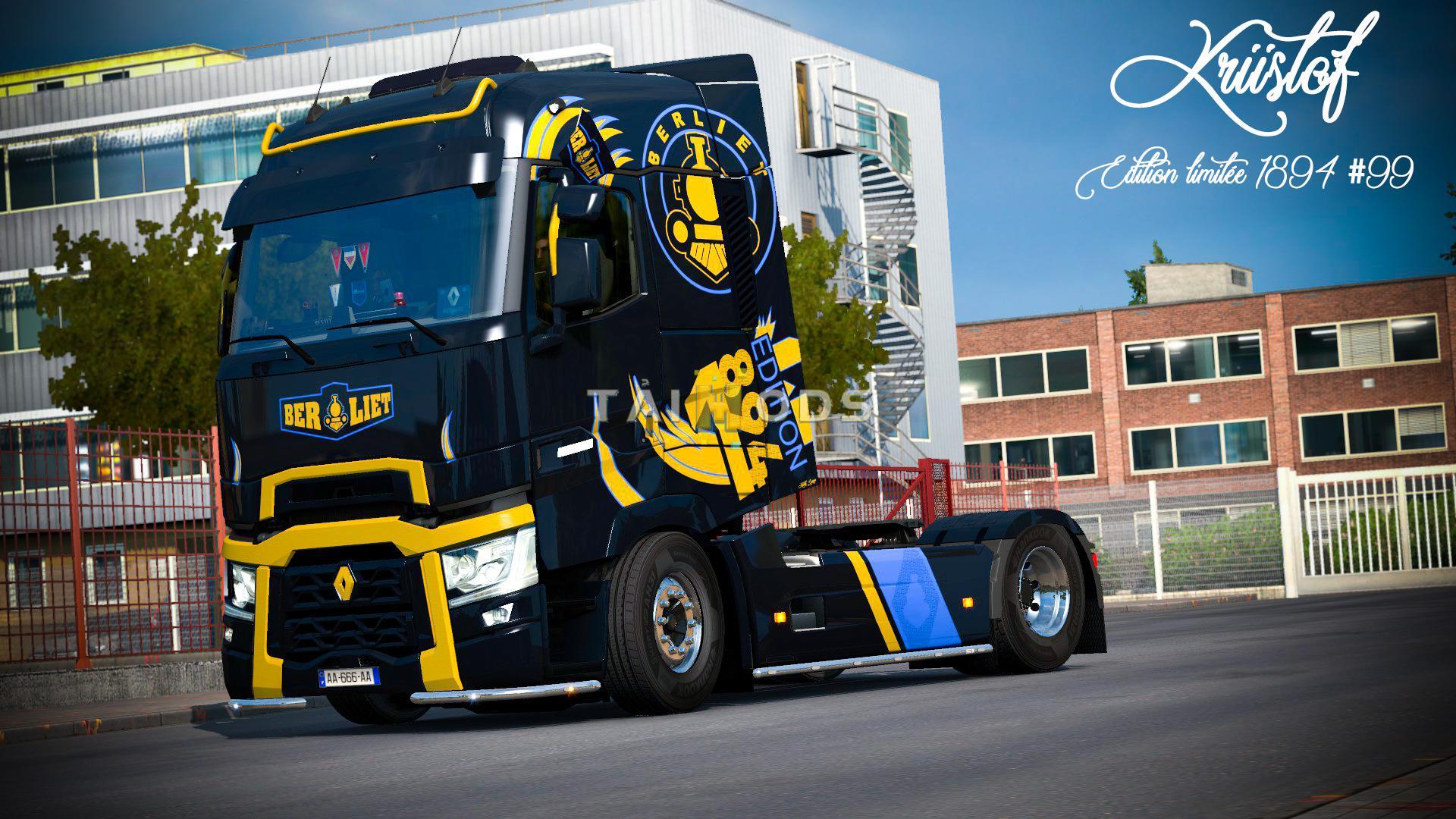 MOD ETS2 – Phụ Tùng ETS2 - Kriistof Edition Limitee 1894 99 (1.36.x)