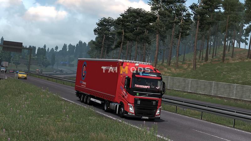 MOD ETS2 – Phụ Tùng ETS2 - Euteltracs GPS V1.0 (1.36.x)