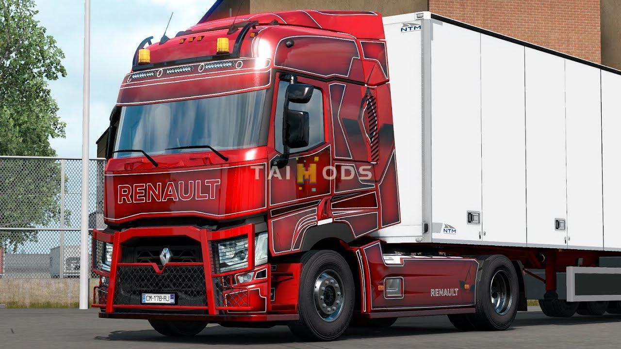 MOD ETS2 – Phụ Tùng ETS2 - Renault Range T Accessoires V1.1 (1.36.x)