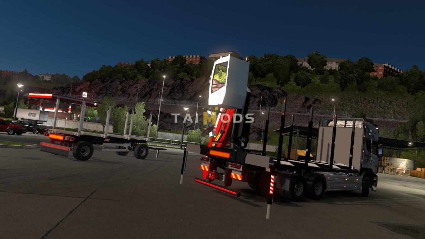 MOD ETS2 – Phụ Tùng ETS2 - Scania R RJL Rigid Forest Parts V1.0 (1.36.x)