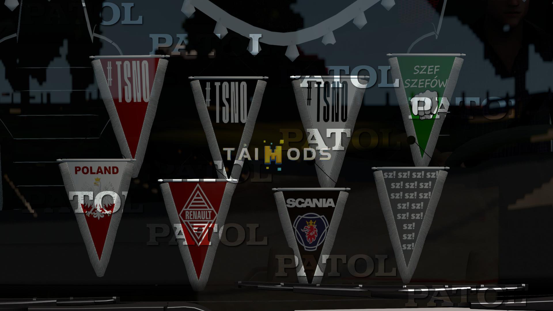 MOD ETS2 – Phụ Tùng ETS2 - Adar and Tsno Cabin Accessories (1.36.x)