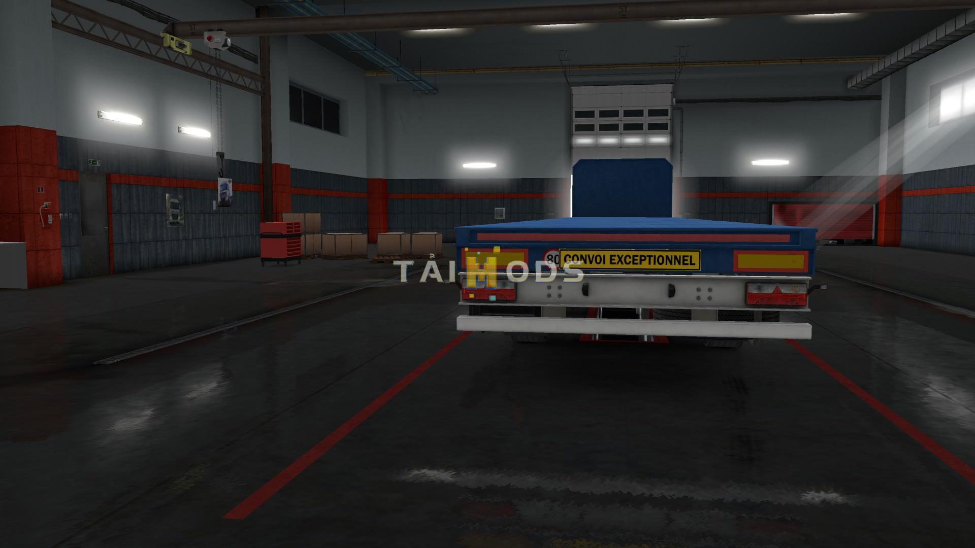 ETS2 - Signs on your Trailer V0.8.5.0 (1.36.x)
