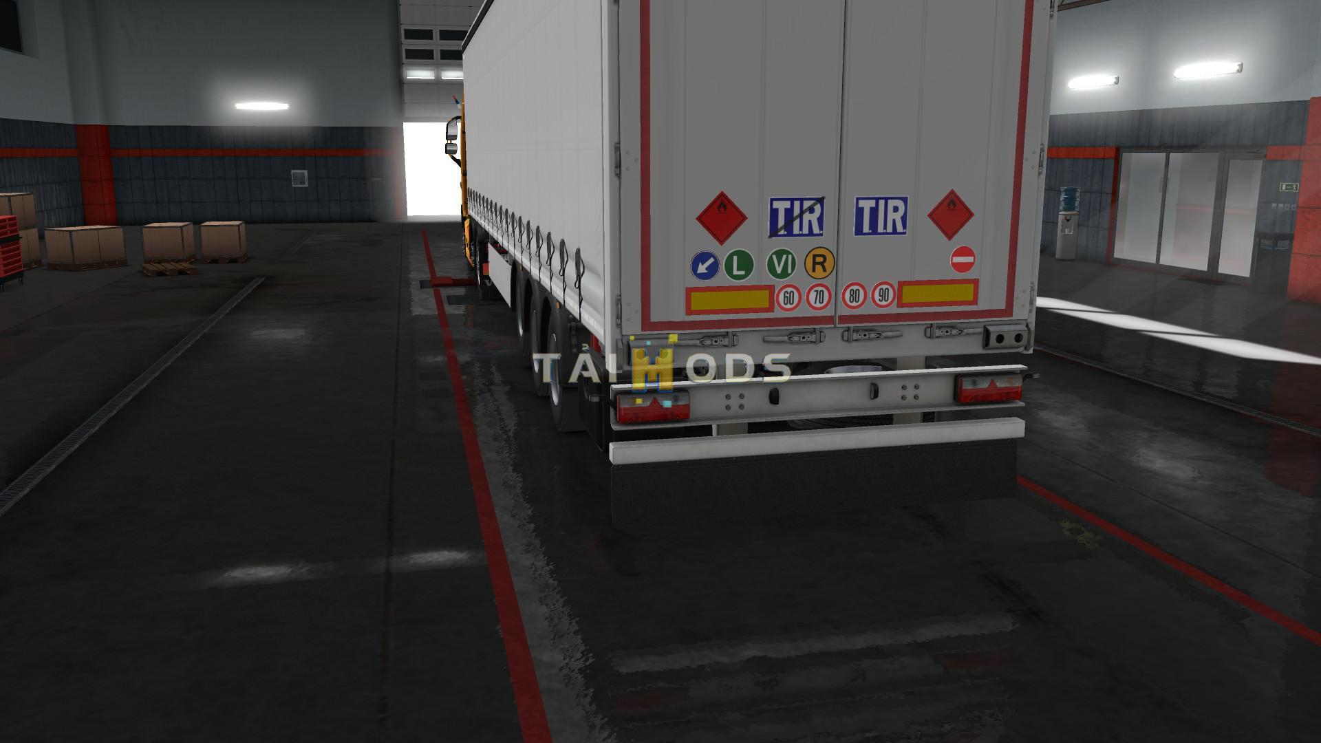 MOD ETS2 – Phụ Tùng ETS2 - Signs on your Trailer V0.8.0.70 (1.36.x)