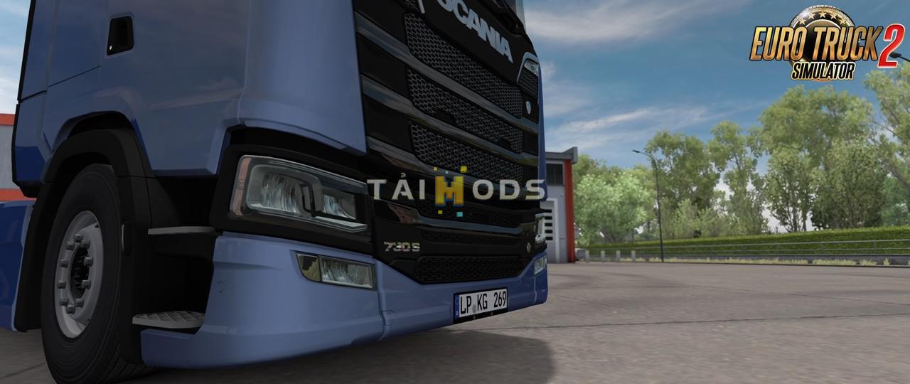 ETS2 - New Scania S Badge V1.1 (1.36.x)