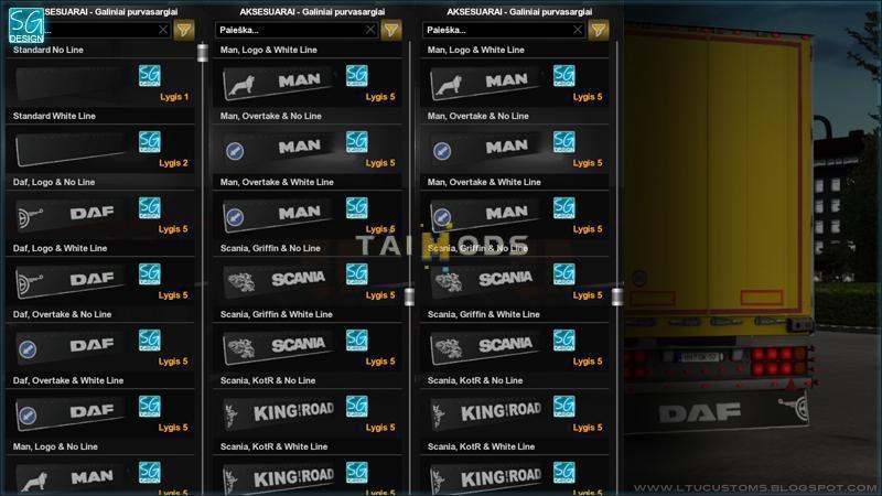 ETS2 - Tuning Pack SCS Trailer V1.5 (1.36.x)
