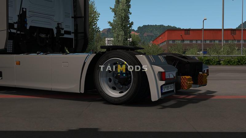 ETS2 - Tires for Low Deck Chassis Mod V1.2 (1.39.x)