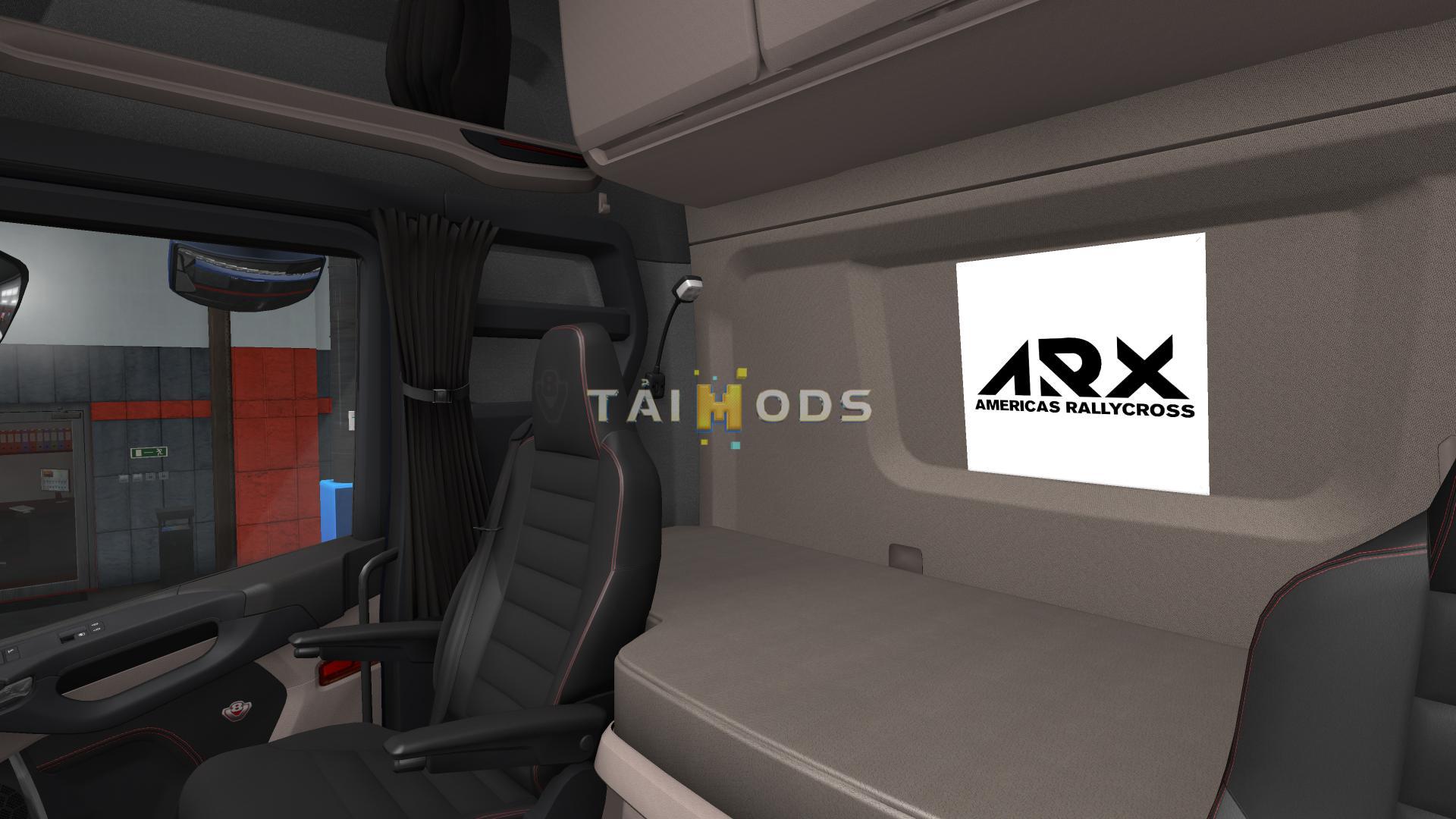 ETS2 - Rallycross interior Pack V1.0 (1.36.x)