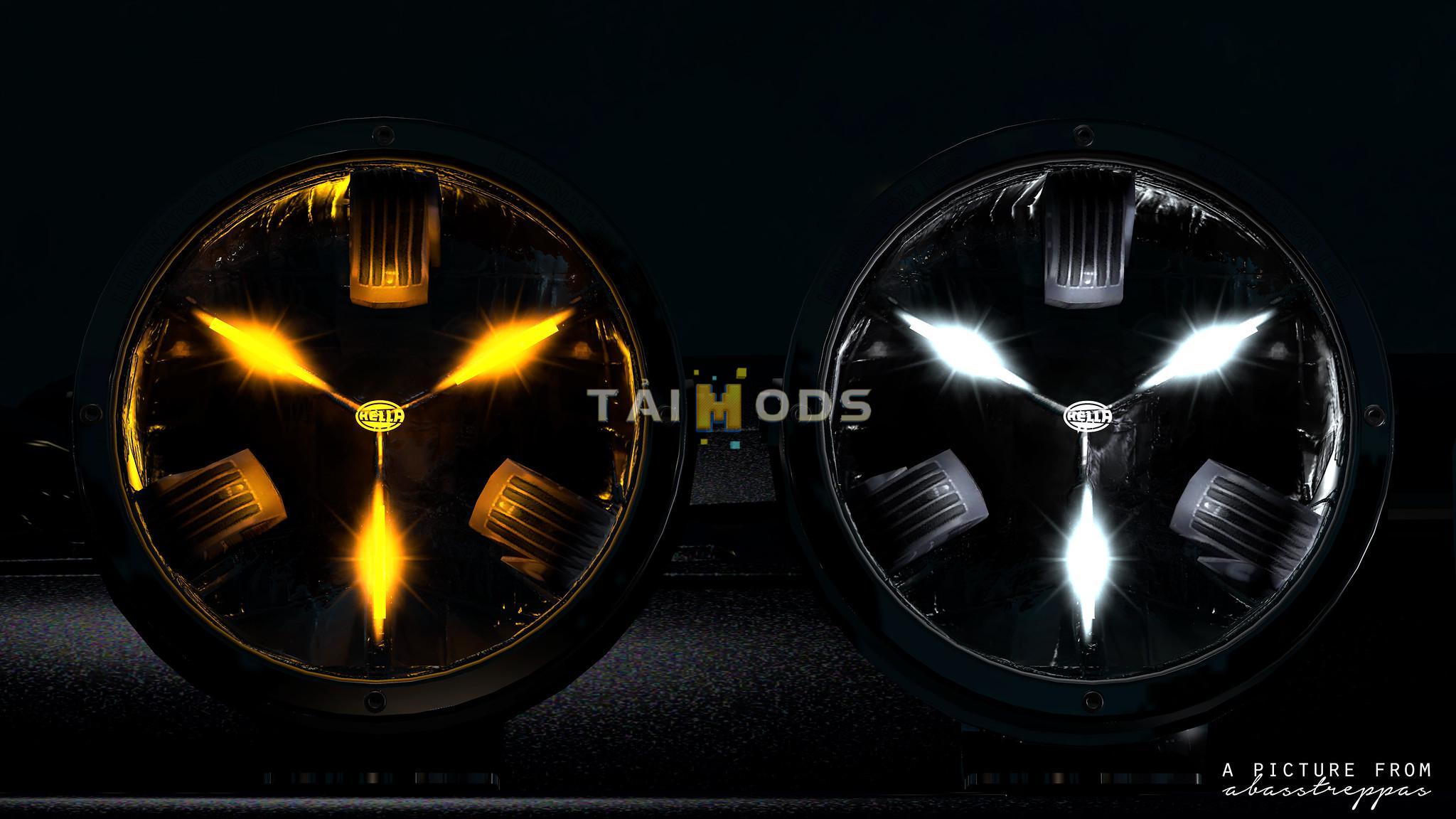 MOD ETS2 – Phụ Tùng ETS2 - Hella Lamp Pack V2.0.1 (1.36.x)