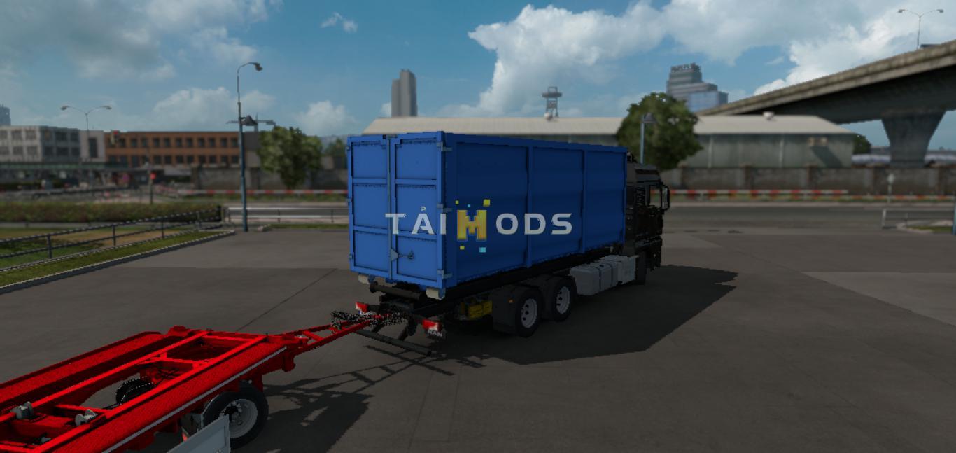 MOD ETS2 – Phụ Tùng ETS2 - DIN Containers for MADster Man Tgx E6 V1.0 (1.36.x)