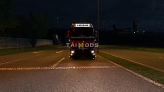 ETS2 - Tinted Headlights Renault-T V0.1 (1.35.X)