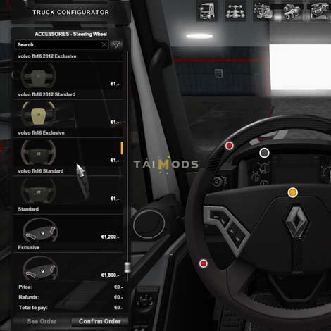 MOD ETS2 – Phụ Tùng ETS2 - Renault Tunning Parts for Multiplayer (1.35.x)