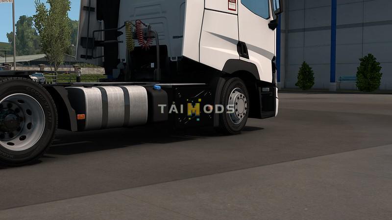 ETS2 - Realistic Exhaust Cover for Renault Range T V1.0 (1.35.X)
