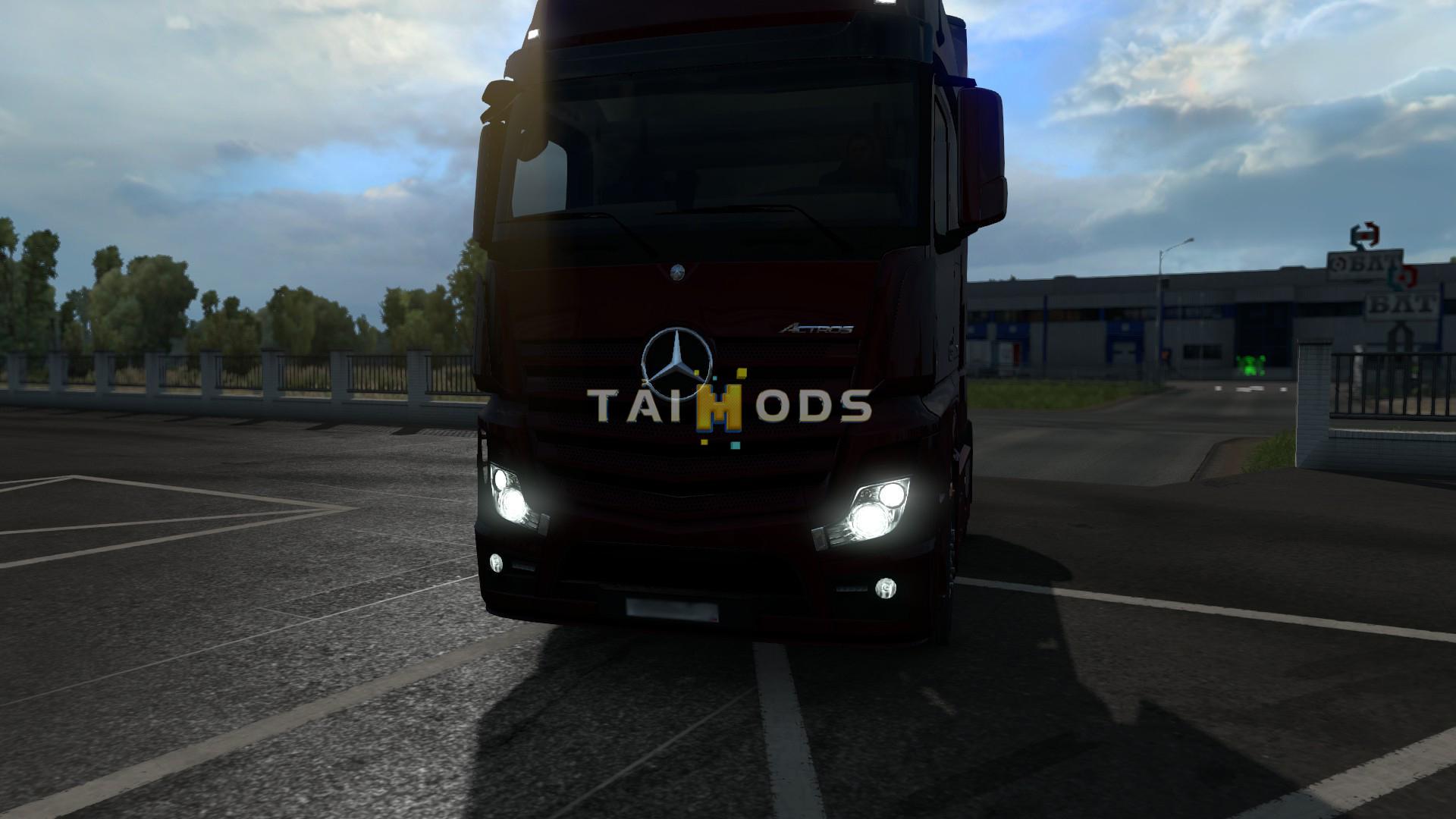 ETS2 - Fog Lights for Trucks (1.35.x)