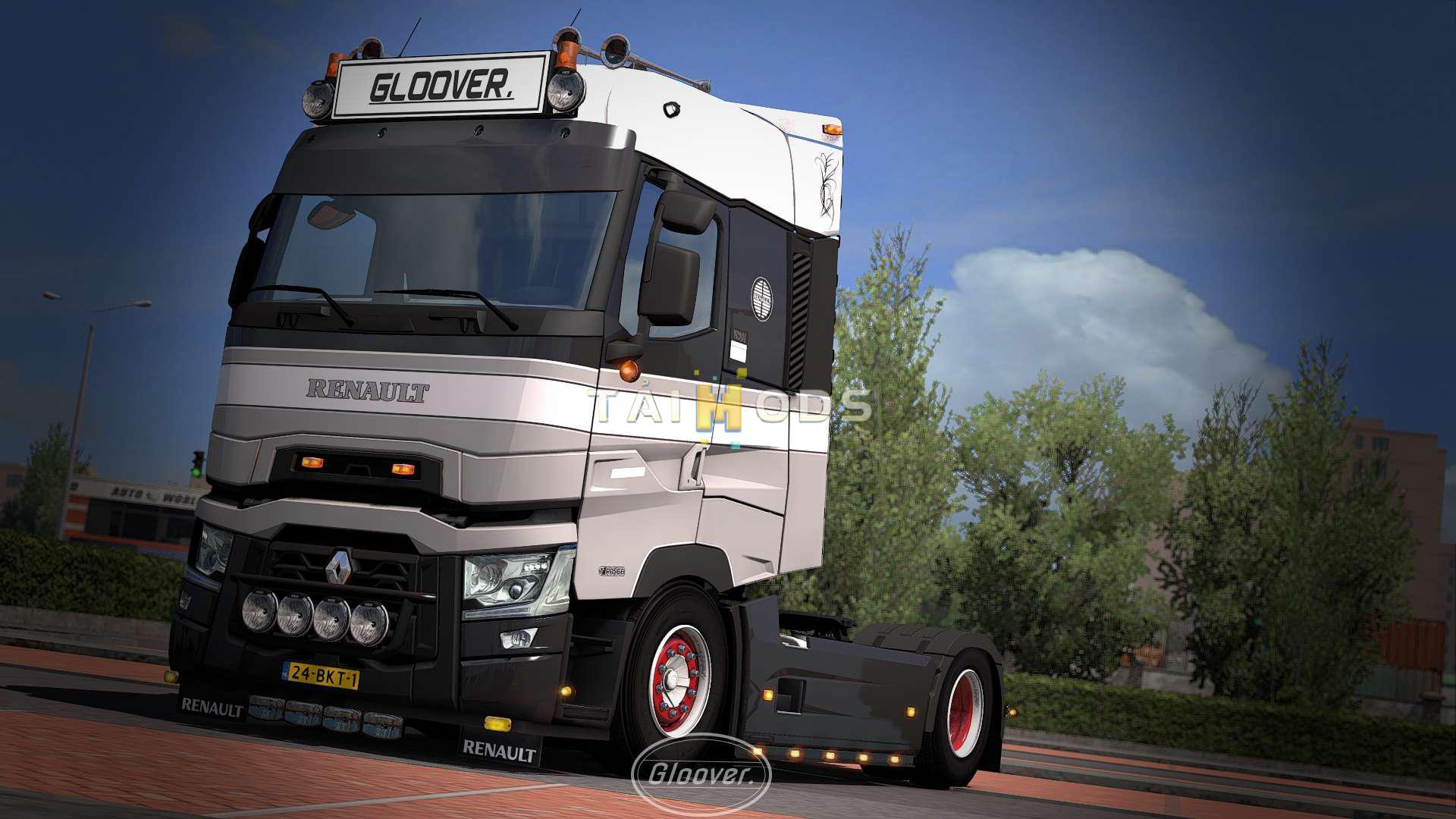 ETS2 - Renault T Light Improvements / Lowered Chassis V1.2 (1.35.X)