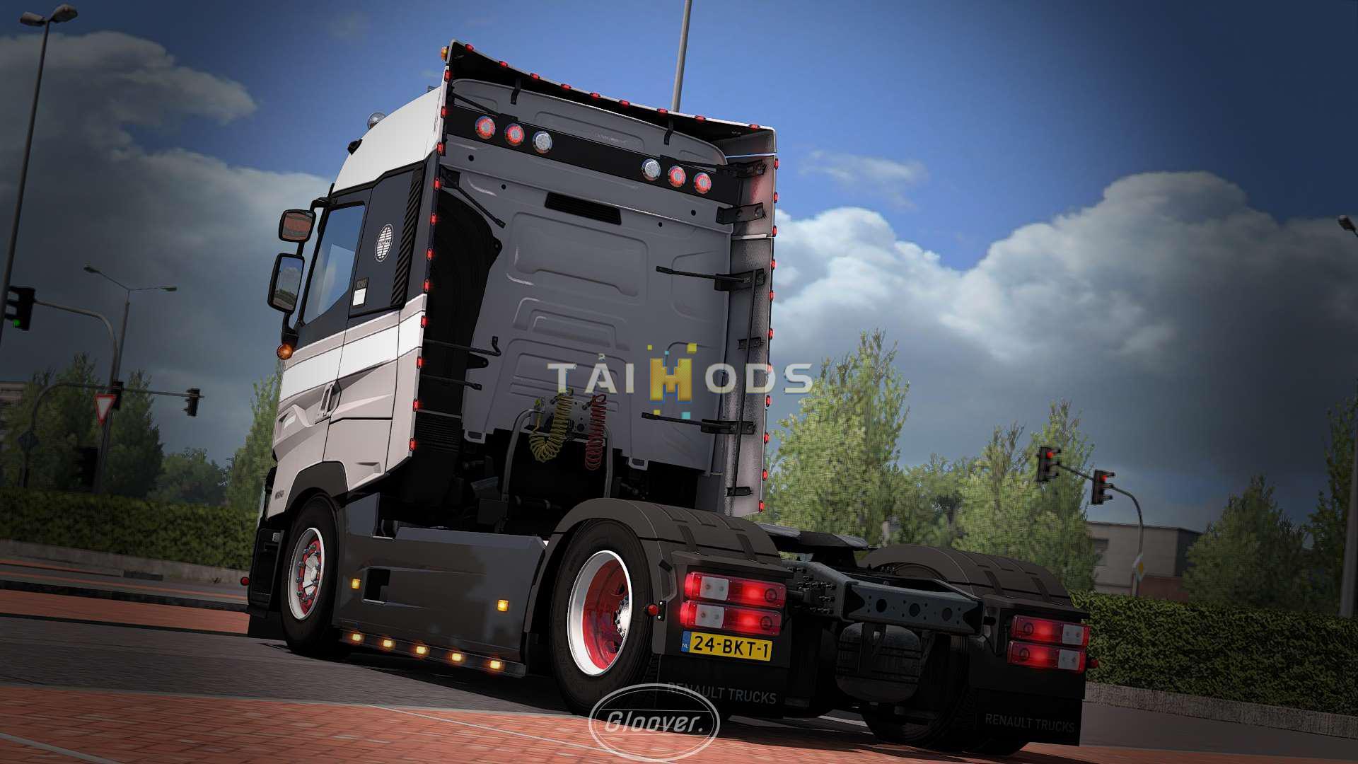 ETS2 - Renault T Light Improvements / Lowered Chassis V1.2 (1.35.X)
