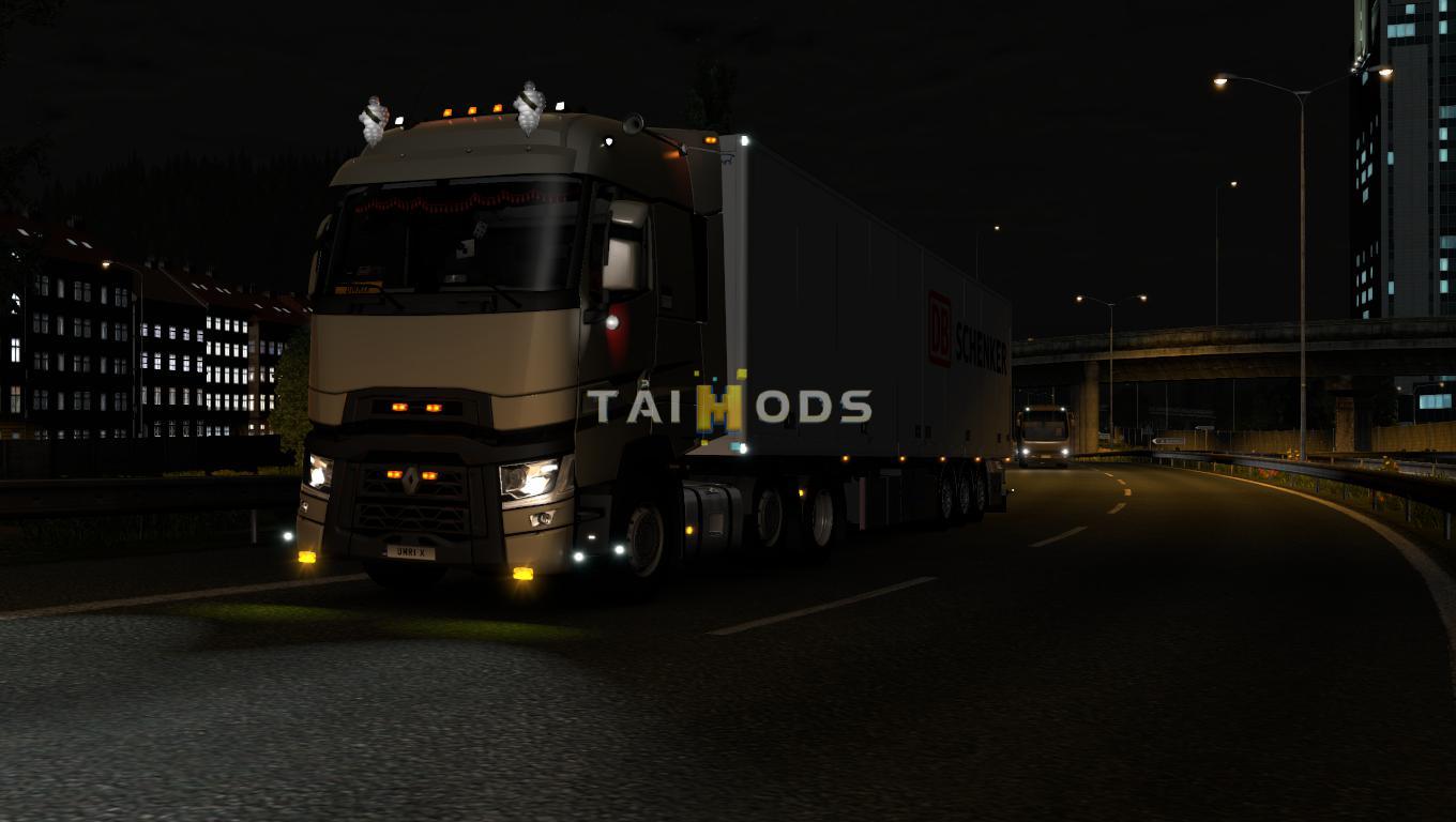 MOD ETS2 – Phụ Tùng ETS2 - Renault Range T Addons V1.0 (1.35.x)