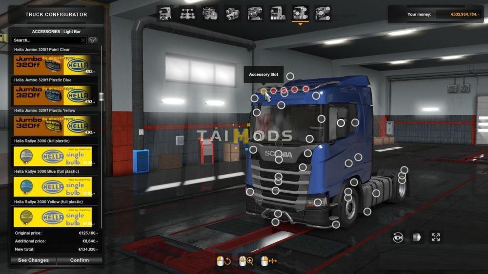 MOD ETS2 – Phụ Tùng ETS2 - Light Pack (1.35.x)