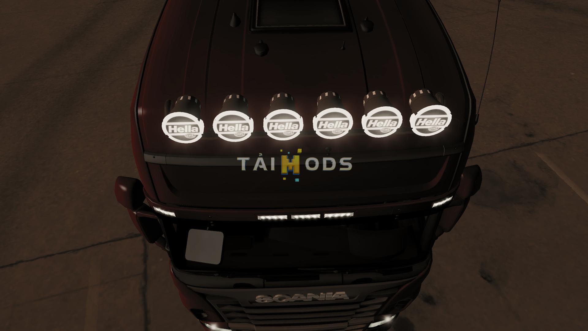 MOD ETS2 – Phụ Tùng ETS2 - Hella Fog Lights Mod (1.35.x)