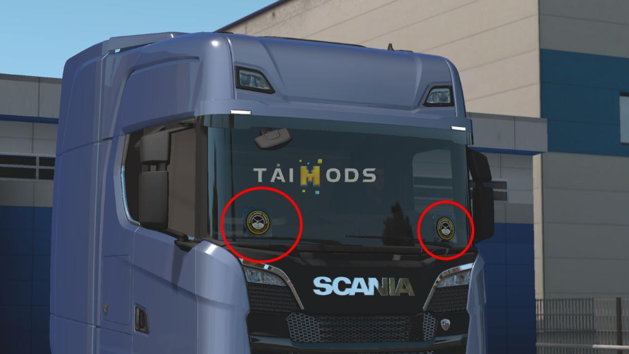 ETS2 - Window Lightbox Next Gen Truckjunkie v1.2 (1.35.X)