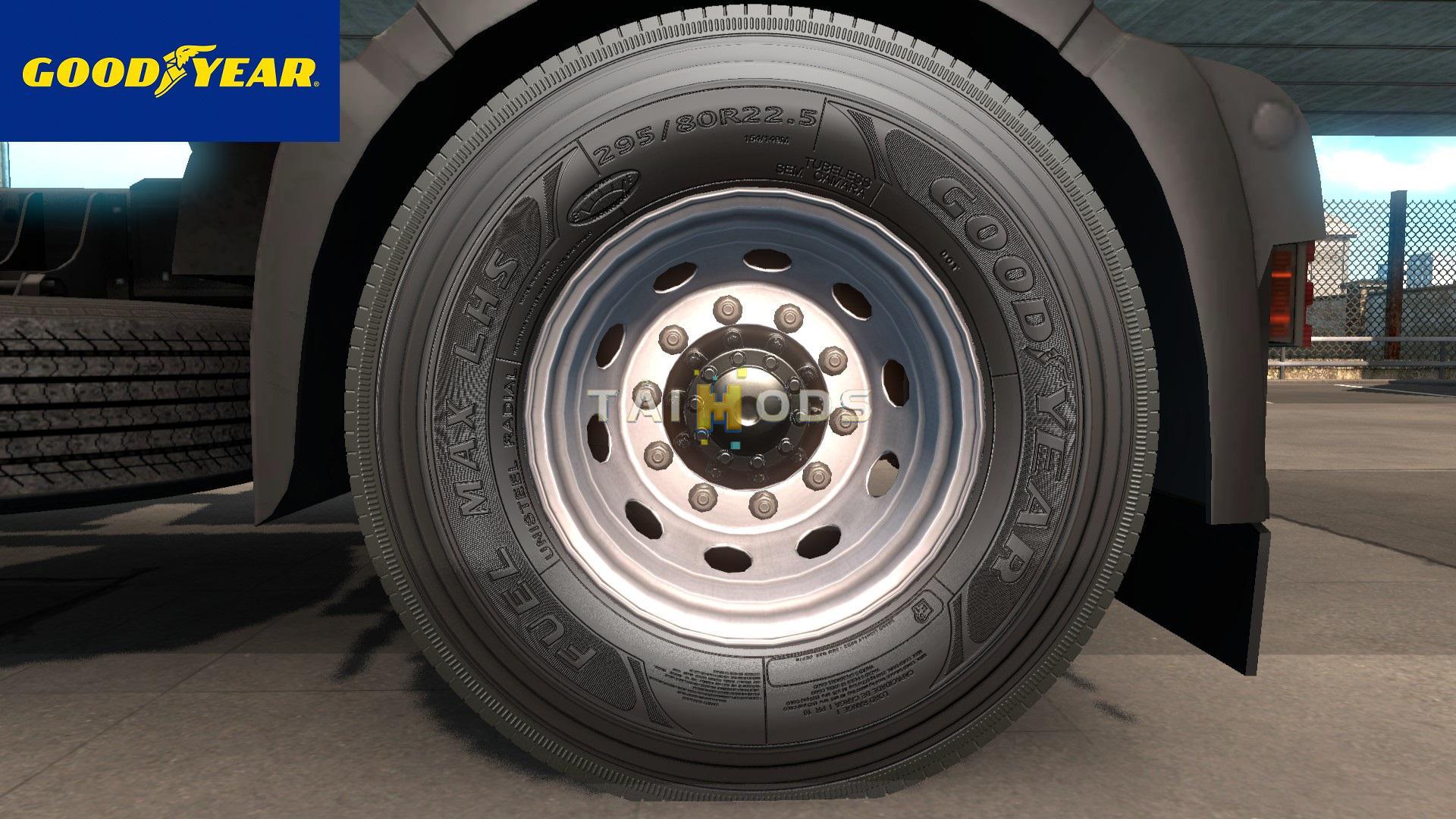 MOD ETS2 – Phụ Tùng ETS2 - Goodyear Tires (1.35.x)