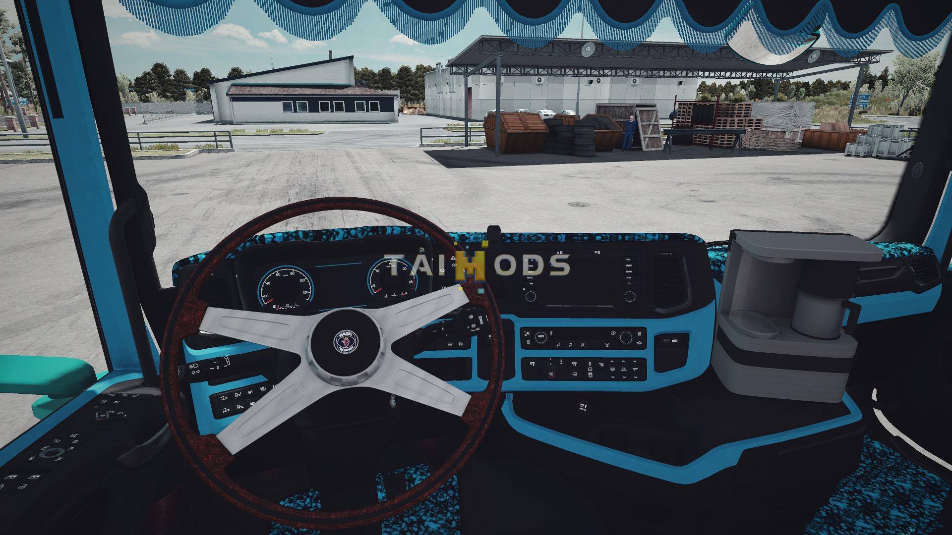 ETS2 - Vabis and Nardi Woods Wheels Scania 2016 S/R (1.35.X)